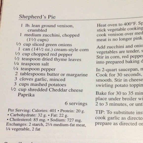 1997 Venison Cookbook - Picture 3 of 12